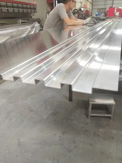 Hotel Curtain Wall Decoration Aluminum Profile, Wood Grain Color, Anti-Corrosion, High Quality