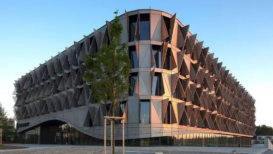 Modern Popular Punching Pattern to Customization Aluminum Curtain Wall Aluminum Veneer