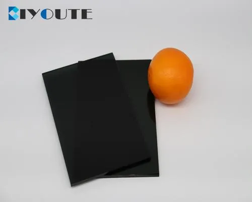 4mm, 5mm, 6mm Black Tinted Glass