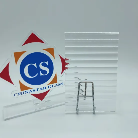 Clear Moru Glass Patterned Glass for Decoration