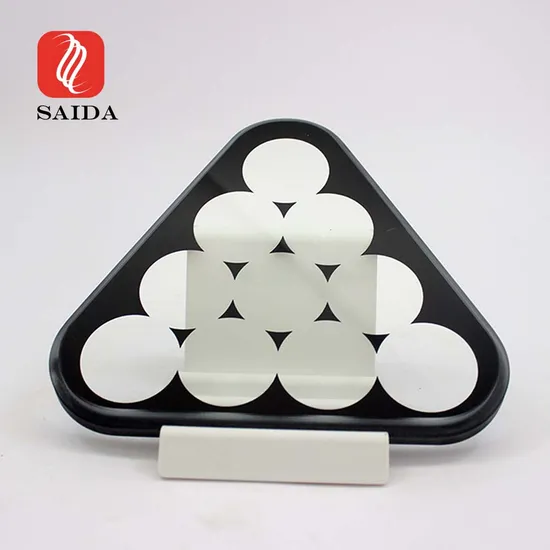 Custom 8mm Milled Edge Glass Ik10 Tempered Glass for Wall Wash Light