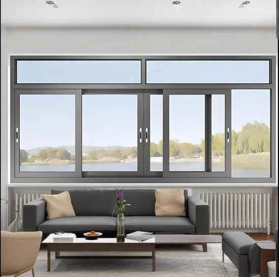 PVC Windows Doors Modern Eco-Friendly Sliding Windows Soundproof UPVC Glass Windows