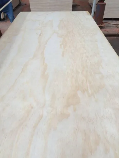 Factory 9mm Commercial Plywood Pine/Birch/Okoume Wood Veneer Timber Plywood
