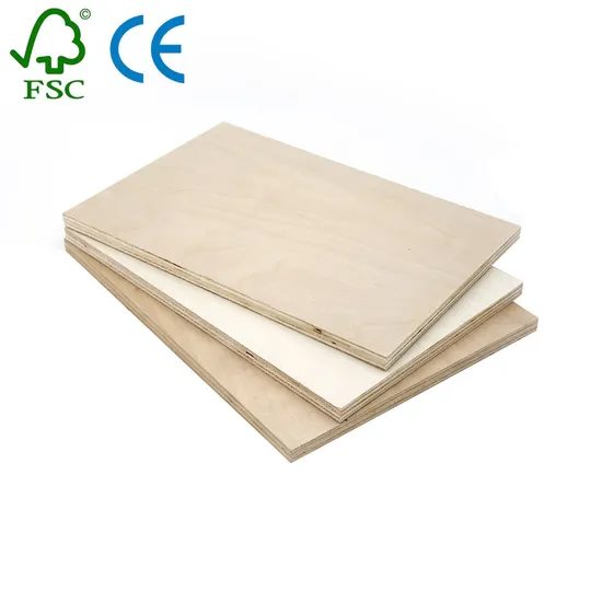 15mm 16mm 18mm UV Prefinished Birch Plywood/Baltic Birch Plywood for Canada Market