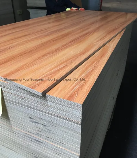 E1/Melamine/WBP Glue Combi Core Melmaine Plywood