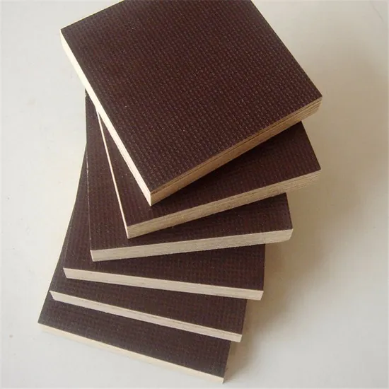 Waterproof Tego Anti Slip Film Faced Plywood 15mm 18mm Fresh Core Construction Formwork Plywood