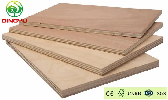 High Quality Okoume/Bintangor/Pencil Cedar/Poplar/Birch/Pine Faced Plywood Used for Furniture