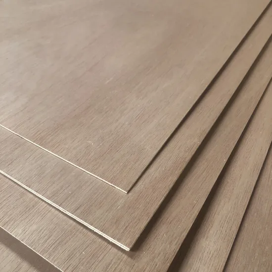 Okoume Wooden Veneer Door Skin Plywood