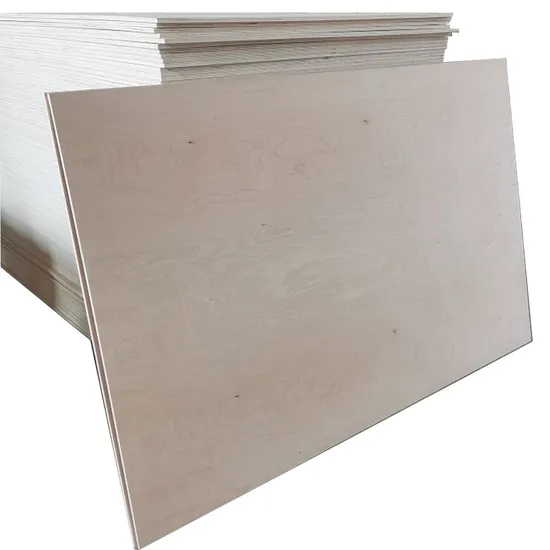 Customized Poplar/Birch/Paulownia/Cedar/Pine Plywood for Construction and Furniture