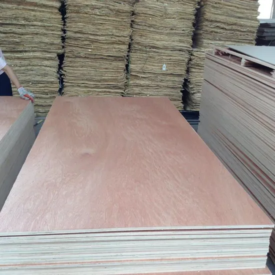 E1e2 3mm--8mm /Door Skin Okoume Bintangor Birch Sapeli Teak Maple Wood Veneer Commercial Plywood /Mahogany Plywood for Furniture/ Decoration