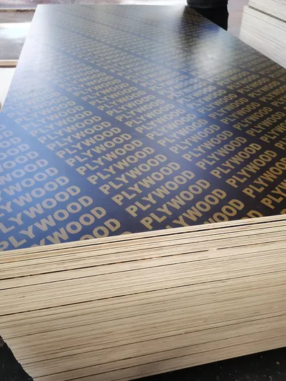 Factory Price 18mm Poplar Birch Core Black Brown Film Faced Plywood