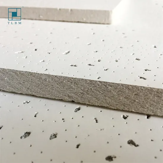 Drop Downgrade Sandblasting 2 X 4 Mineral Fiber Ceiling Acoustic Ceiling Panels