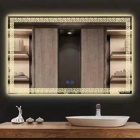Home Decor Bathroom Smart LED Glass Mirror Wholesale Wall Mirrors