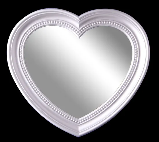 Luxurious Heart-Shaped Wall Mirror Decorative Mirror Home Decor