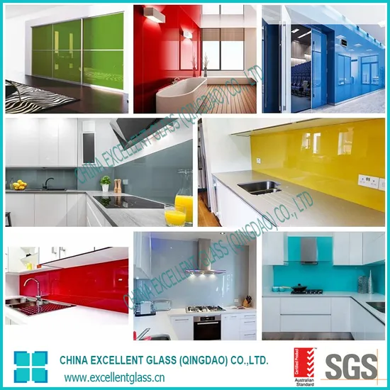 Decorative/White Painted/Ultra White Painted/Colored/Safety /Wardrobe Sliding Doo/Excellent Quality/Environmental/Painted Glass