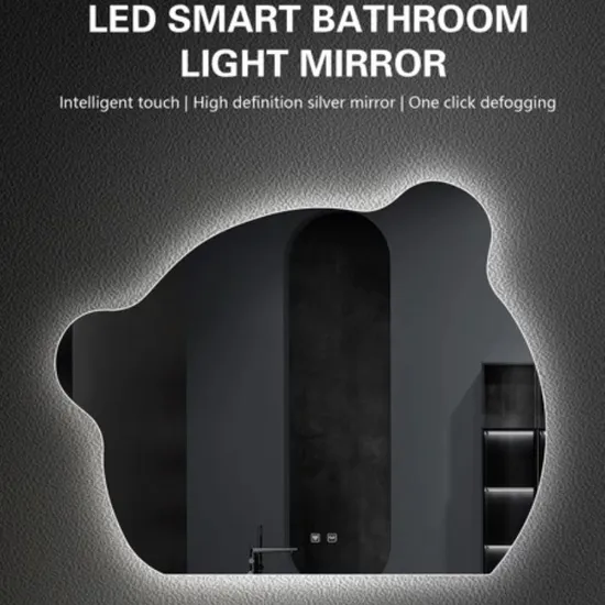 Fashionable LED Illuminated Bathroom Mirror with Adjustable Brightness, Defogging, and Touch Switch Providing Multiple Sizes and Functions of Bathroom Mirrors