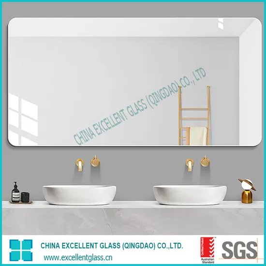 Tempered Mirror/Laminated Mirror/Vinyl Backed Mirror/Cooper Free Silver Mirror/ Bathroom Mirror/Bedroom Mirror/Safety Mirror