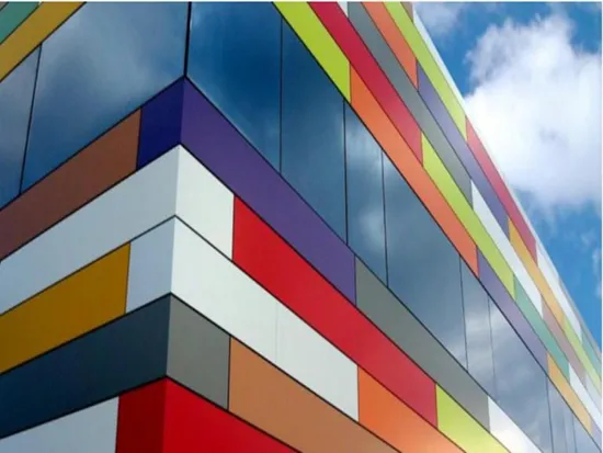 4mm Aluminum Composite ACP Wall Panels Outside Use with PVDF Paint Exterior Wall Panel Sheets Gold Color Aluminium Composite Panels