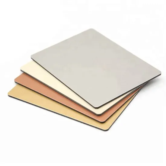 Exterior Curtain Wall Decoration Material PE PVDF 4mm Aluminum Composite Panel