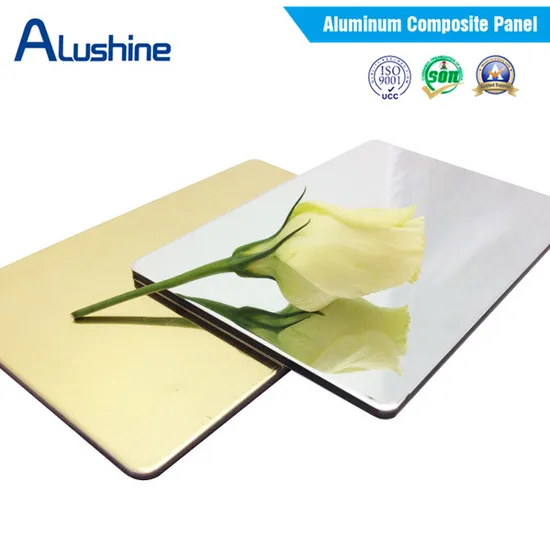 Blue Mirror Aluminum Composite Panel Aluminum Composite Material