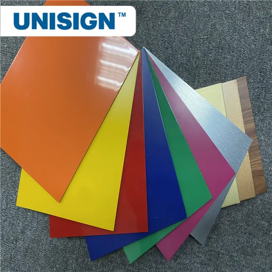 Aluminium Composite Plastic Material 4mm PVDF Coating ACP Acm Aluminum Composite Panel for Architecture