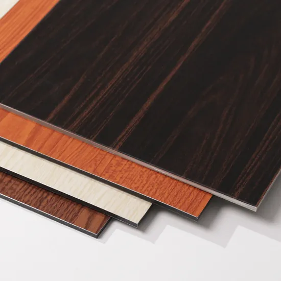 Wooden Grain Exterior Aluminum Composite Panel