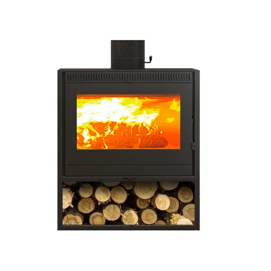 Winter Indoor No Smoke Clean High Efficiency Wood Heater Metal Fireplace Stove