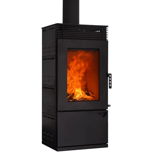 2024 Latest Indoor Household Heating Smokeless Wood Burning Pellet Stoves