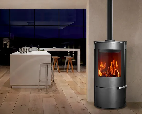 Round Wood Stove Eco Design