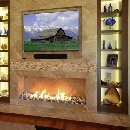 24 Inch Intelligent Smart Remote Controlled Bio Ethanol Fireplace