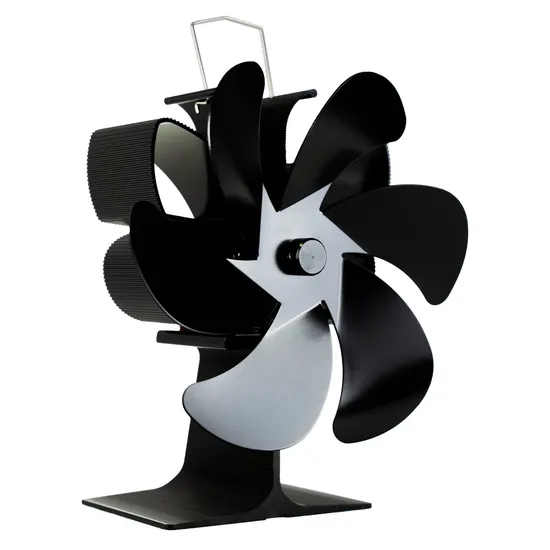 CE-Certified Environmentally Friendly Thermodynamic Butterfly Large Type 6 Blades Fireplace Fan