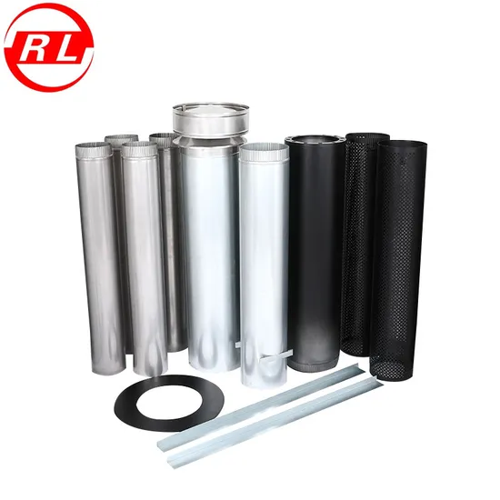 Stainless Steel Stove Pipe Chimney Flue Kits for The Heaters