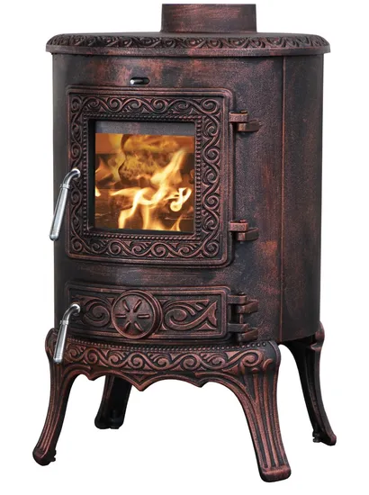 Eco Design Ready Defra Approved Cast Iron Stove S212 Bronze