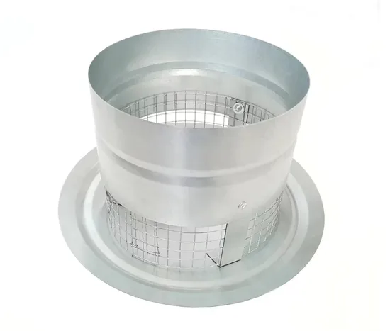 Galvanized Steel Chimney Rainproof Cap Roof Cowl Vent Cap