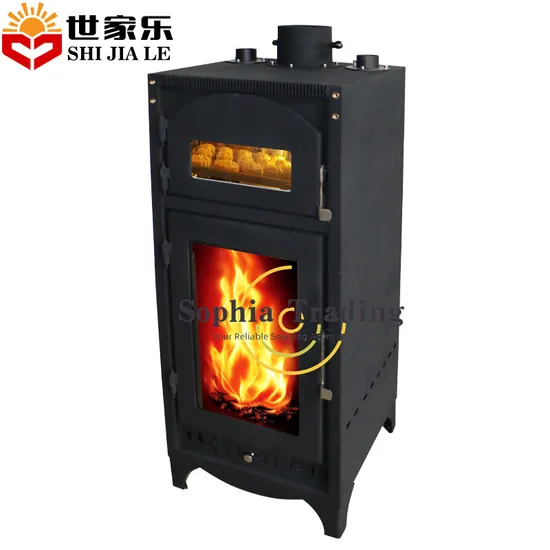 Wood Fireplace Wood Burning Stove with Oven