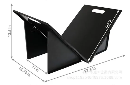 Foldable Place Saving Indoor Outdoor Log Holder Firewood Rack