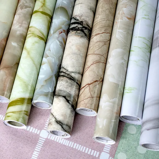 Waterproof Vinyl PVC Wall Paper Decoration-Materials Wall-Panels 3D Wallpaper