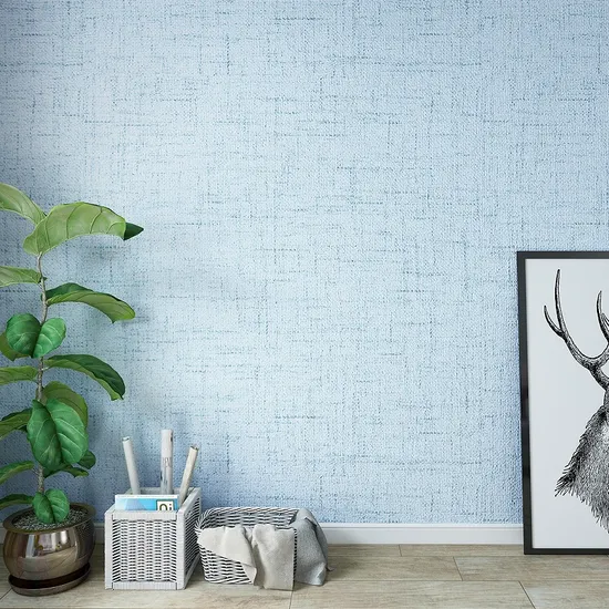 137cm 15oz Water-Proof Modern PVC Vinyl Backed Wallcovering for Hotel Interior Design