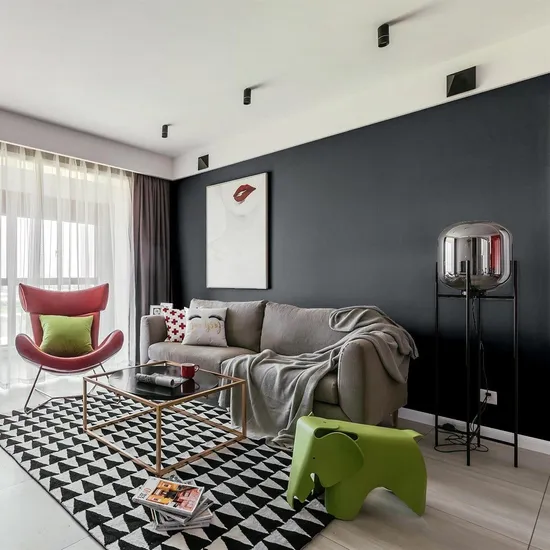 Octki Advanced Manufacturing Pure Color Simple Interior Decoration Professional Water Resistant Self-Adhesive Wallpaper