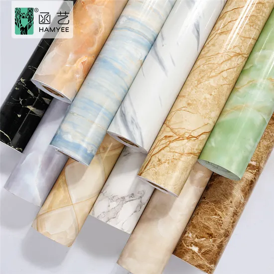 DIY Self Adhesive Marble Wallpaper Granite Texture Contact Sticker Wall Paper