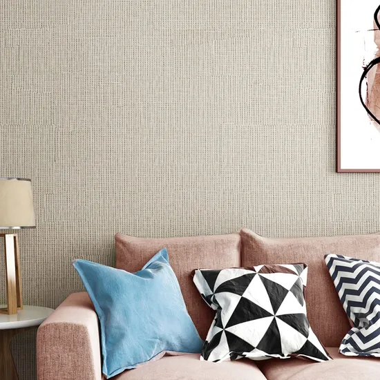 Fireproof Contract Project Vinyl Wallcovering 54inches Commercial Wallpaper for Hotel Decor
