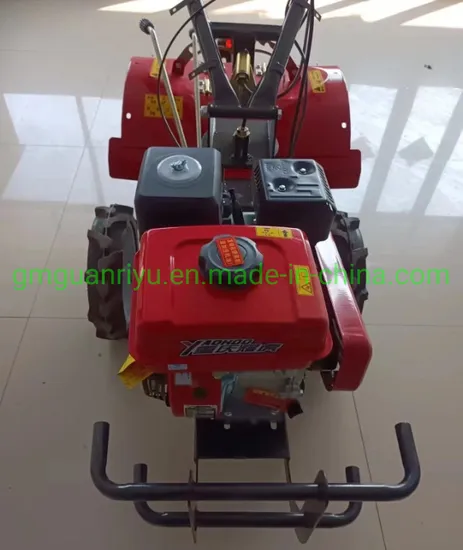 170f Gasoline 186fa Diesel Engine Rotary Tiller with 4 Driving