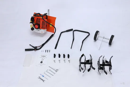 G-Carve 2 Stroke Garden Gasoline 52cc Hand Push Cultivator Petrol Power Tiller