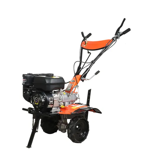 Self-Propelled Rotary Tillers Are Used on Farms for Trenching