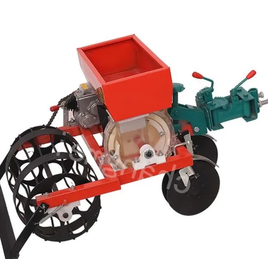 Peanut Seeder Two Wheeled Seeder Attachment Walking Tractor Peanut