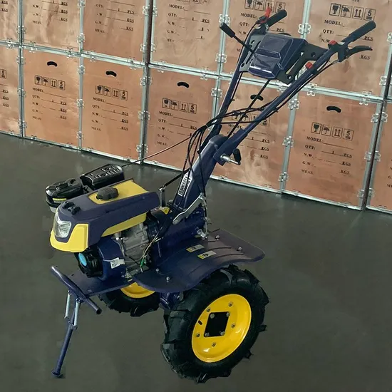Taizhou China Jc Factory Sales Gasoline 7.0HP Farm Power Tillers Agricultural Portable Small Tractor Cultivator Tiller