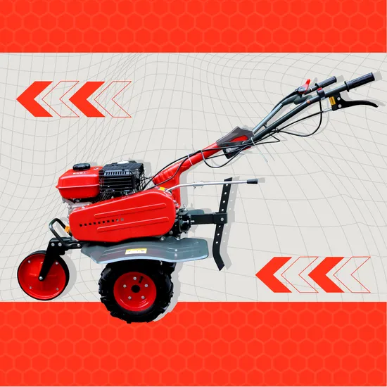 The Most Popular Ce Certified Mini Gasoline Tiller with 7HP Gasoline Engine