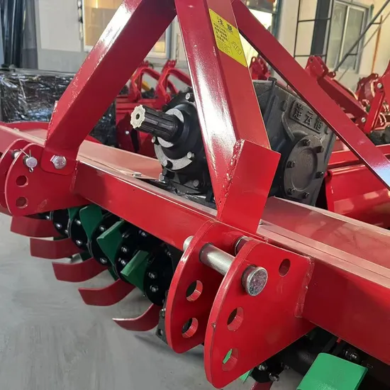 Economical Soil Loosening Weed Clearing Orchard Management Four-Wheel Tractor Rotary Tiller