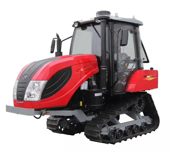 90HP Agricultural Crawler Tractor for Grain Rice Paddy Corn Vegetable