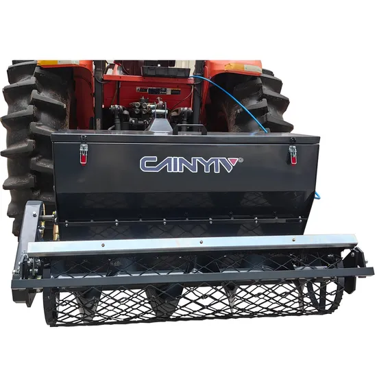 Qianyi Stone Burier with Seeder for Compact Tractor Pto